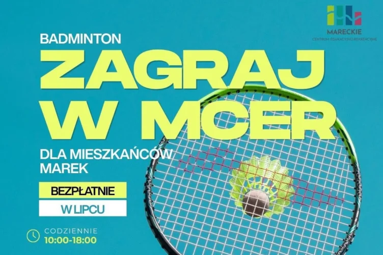 Marki - Badminton dla mieszkańców Marek