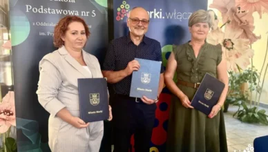 Marki - Nowa szatnia w SP 5!