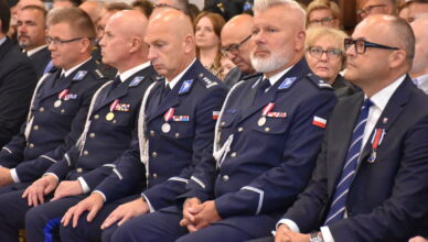 uroczyste obchody Święta Policji w Wołominie