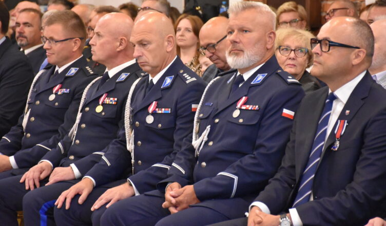 uroczyste obchody Święta Policji w Wołominie