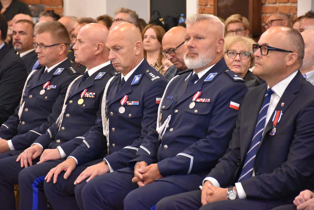 uroczyste obchody Święta Policji w Wołominie