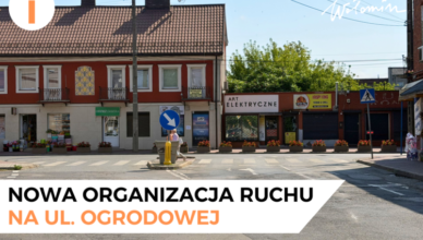 Wołomin - Nowa organizacja ruchu na ul. Ogrodowej