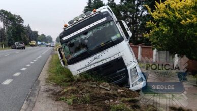 Groźnie wyglądające zdarzenie drogowe w Nowych Iganiach