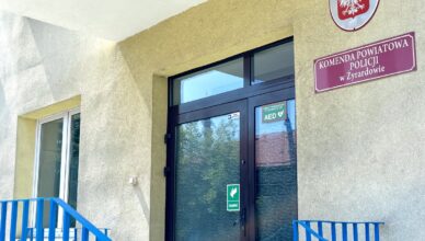 Przyszedł do komendy sprawdzić punkty karne
