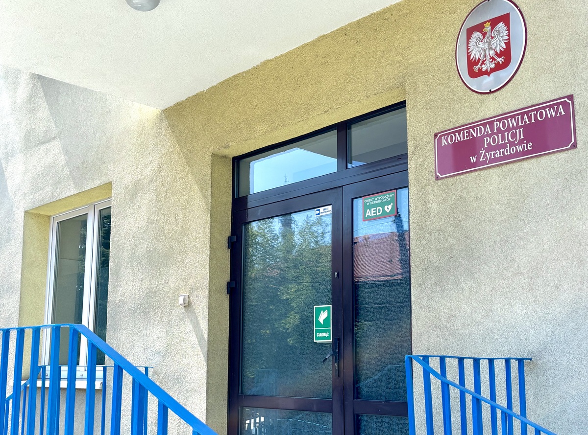 Przyszedł do komendy sprawdzić punkty karne