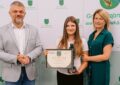 Aleksandra Augustyniak z Nagrodą Wójta Gminy Dąbrówka