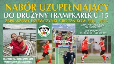 UKS Ząbkovia Ząbki prowadzi nabór do drużyny