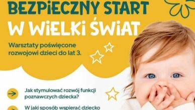 Rodzice najmłodszych dzieci spotkają się w Jadowie. Bezpłatne warsztaty o rozwoju i opiece nad maluchem