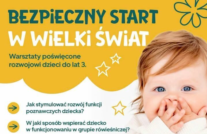 Rodzice najmłodszych dzieci spotkają się w Jadowie. Bezpłatne warsztaty o rozwoju i opiece nad maluchem