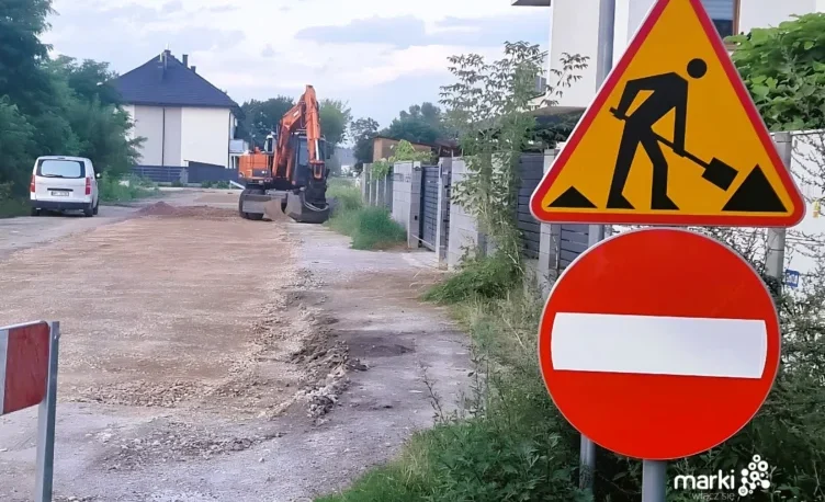 Marki - Ruszają prace w ul. Częstochowskiej