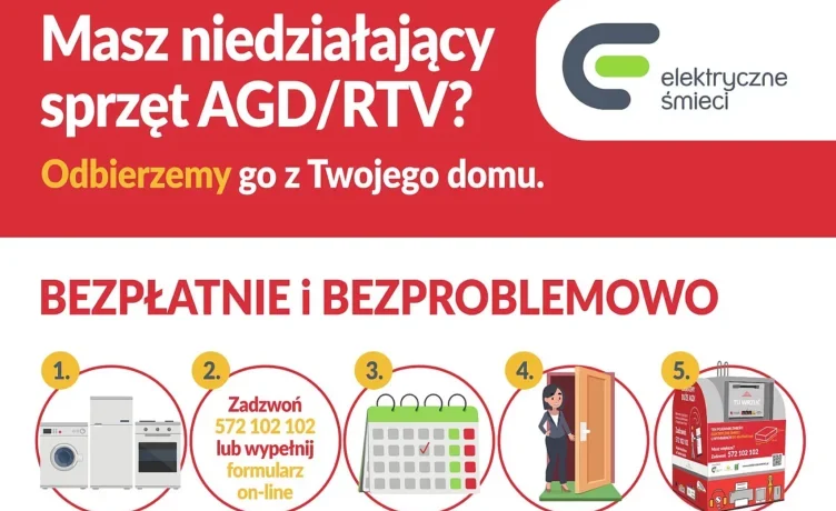 Marki - Duże elektroodpady odbierane bezpłatnie