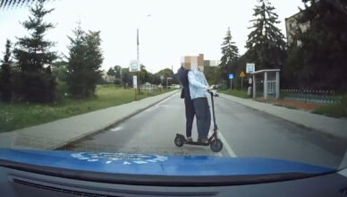 Chciał przechytrzyć policjantów – pozostawił po drodze pasażerkę i uciekał dalej