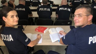 Młodzi policjanci nie zawahali się ani chwili