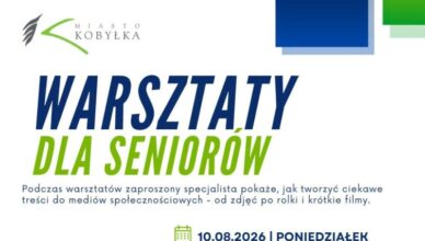 Seniorzy z Kobyłki nauczą się tworzyć treści do internetu i działać społecznie