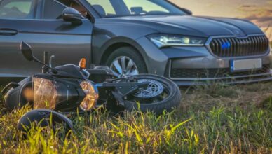 Policyjny pościg za nietrzeźwym motocyklistą, który nie zatrzymał się do kontroli drogowej