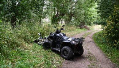 Wypadek z udziałem 11-latka kierującego quadem