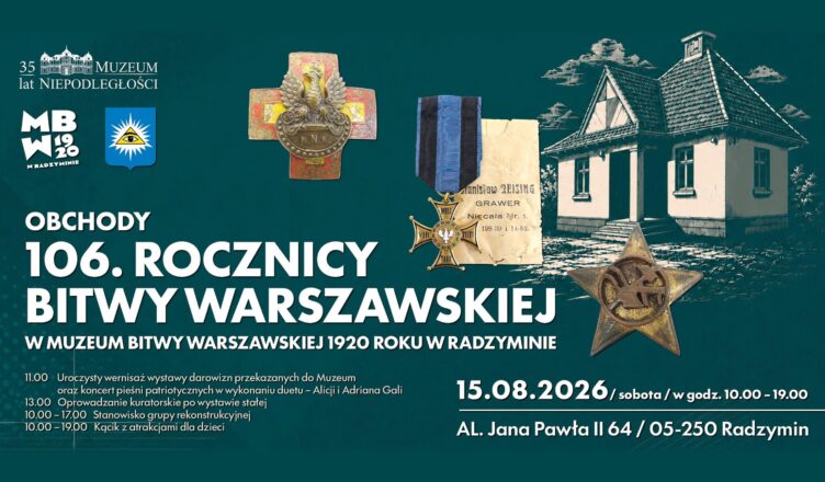 106. rocznica Bitwy Warszawskiej w Radzyminie. Muzeum zaprasza na wyjątkowy dzień pamięci i historii