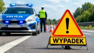 Policja poszukuje świadków wypadku w Starym Dybowie