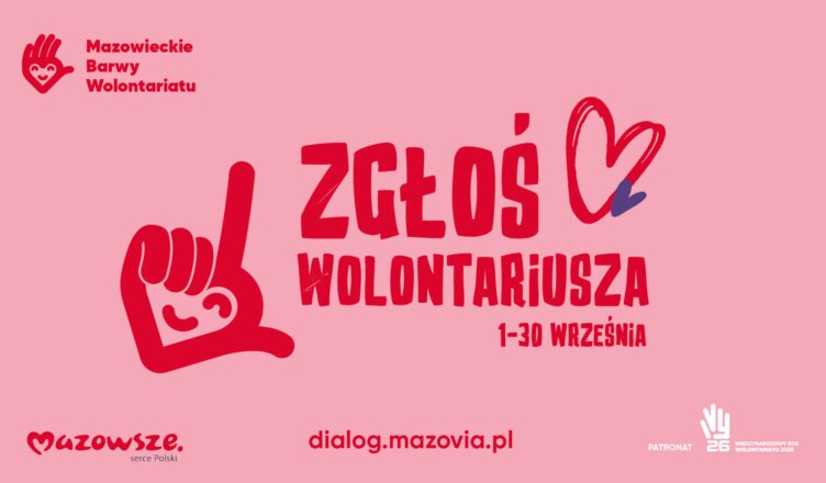 Samorząd województwa mazowieckiego nagrodzi najlepszych wolontariuszy