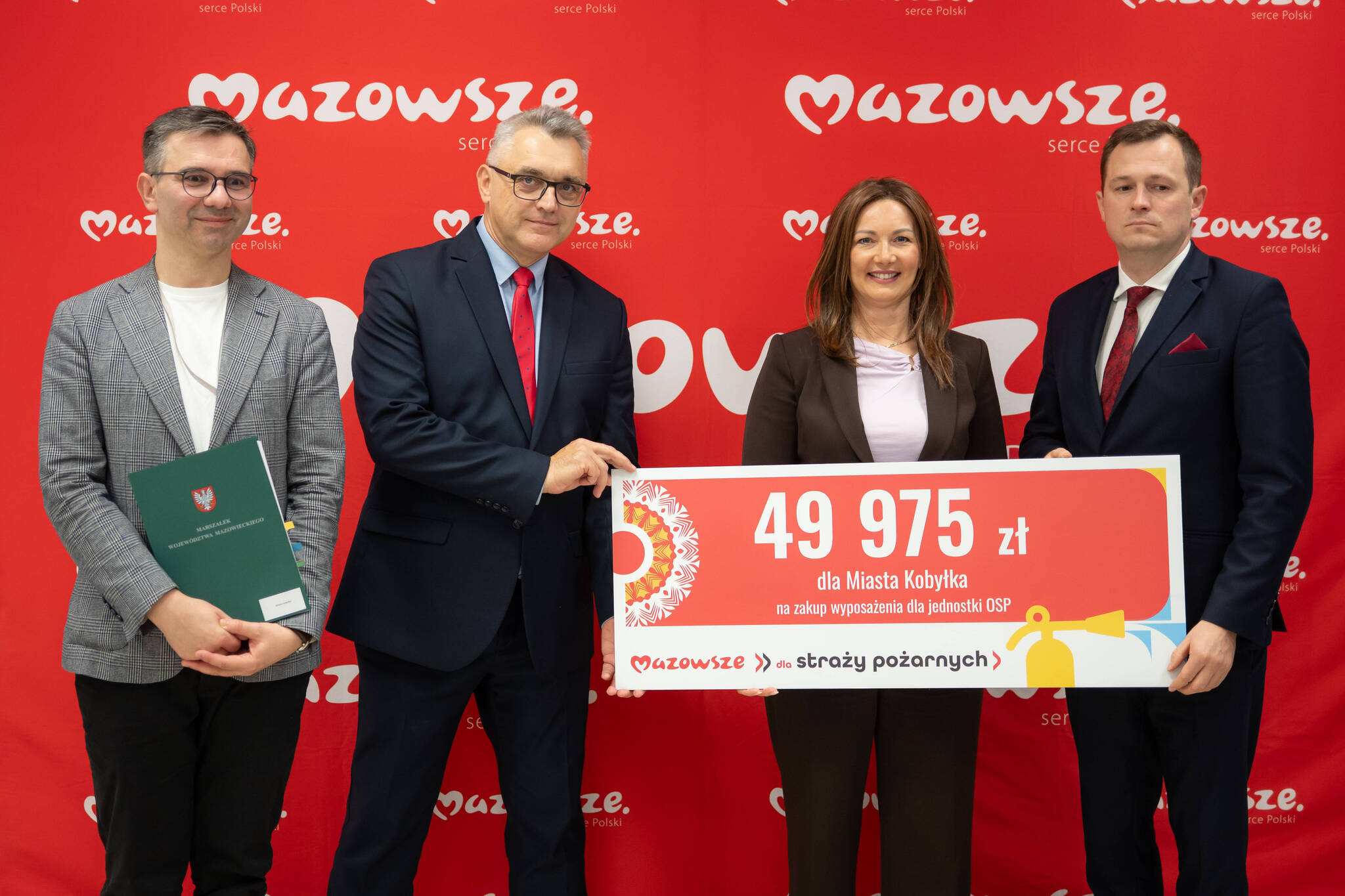 Mazowsze doposaża strażaków z podwarszawskich gmin