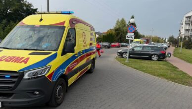Dwa zdarzenia z motocyklistami jednego dnia w Jabłonnie. Jeden z kierujących trafił do szpitala