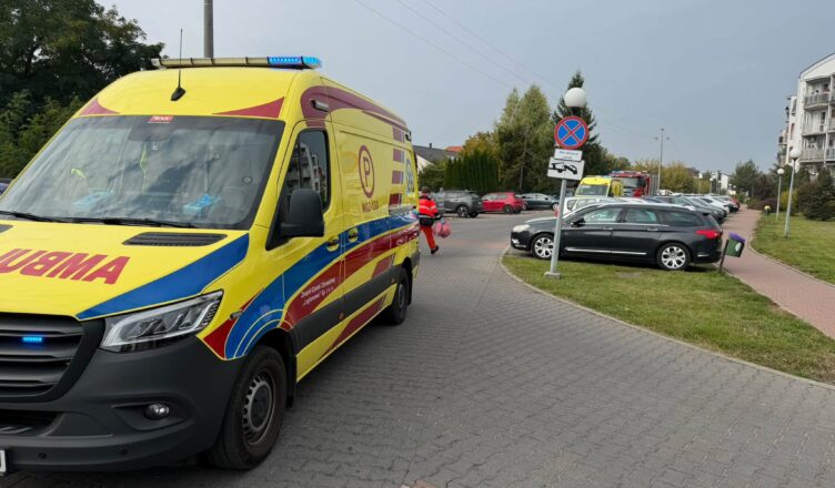 Dwa zdarzenia z motocyklistami jednego dnia w Jabłonnie. Jeden z kierujących trafił do szpitala
