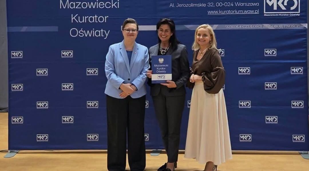 Dyrektor mareckiej „Dwójki” Ambasadorką projektu „Moc Współpracy w Edukacji”